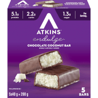 Endulge Chocolate Coconut Bars (5 x 40g)