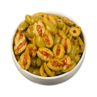 Harissa Split Olives (kg)