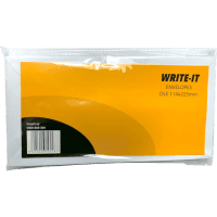 Self Seal Double Envelopes 120 x 230mm (25pk)