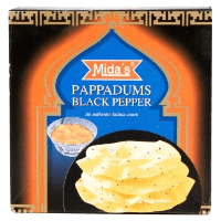 Black Pepper Pappadums (110g)