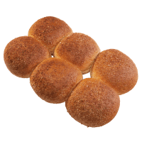 Round Wheatmeal Rolls (6pk)