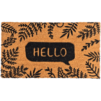Vinyl Back Coir Mat Assorted Designs (1pk)