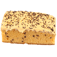 Medium Orange Choc Iced Madeira Cake (1pk)