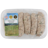 Pork & Leek English Sausages (kg)