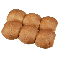 Round Wheatmeal Rolls (6pk)