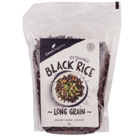 Organic Long Grain Black Rice (500g)
