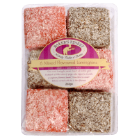 Mixed Chocolate & Raspberry Lamington (265g)