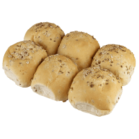 Round Mixed Grain Rolls (6pk)