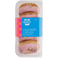 Strawberry Carnival Donuts (5pk)