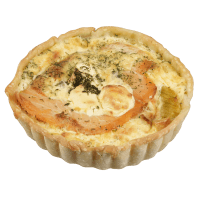 Salmon & Cream Cheese Quiche (ea)
