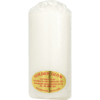 White Pillar Candle (1pk)
