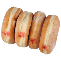 Raspberry Filled Donuts (4ea)