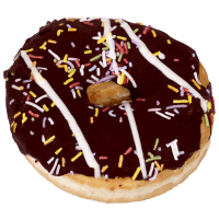 Round Chocolate Donut (ea)