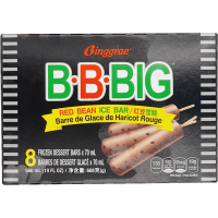 B.B.Big Red Bean Ice Bars (8 x 70ml)