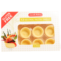 Neutral 45mm Gluten Free Pastry Shells (12pk)