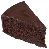 Chocolate Cake Wedge (ea)