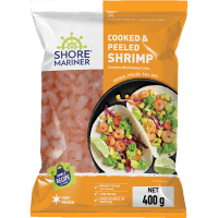 Cooked & Peeled Prawns (400g)