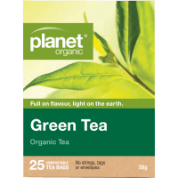 Green Tea Organic Tea Bags (25pk)