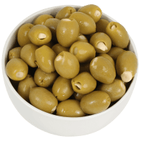 Green Stuffed Garlic Olives (kg)