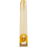 Cream Taper Candles (2pk)