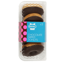 Chocolate Dipped Donuts (5pk)