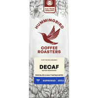 Decaf Organic Fair Trade Espresso Grind Coffee (200g)