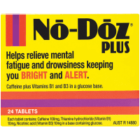 Plus 100mg Caffeine Tablets (24pk)
