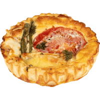 Ham & Asparaus Quiche (1pk)