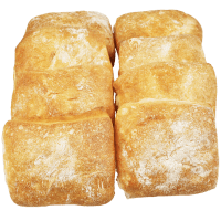 Ciabatta Bread Roll 6+2 Free (8pk)