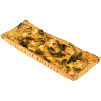 Spinach & Feta Oblong Quiche (1pk)