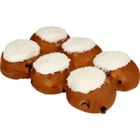 Sultana Iced Buns (6pk)