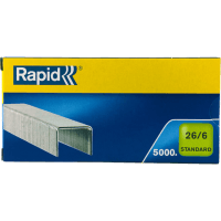 Staples 26-6 Standard 5000 Piece (1pk)