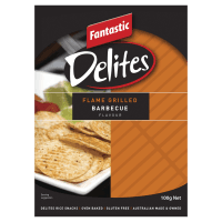 Delites Flamed Grilled Barbecue Rice Snacks (100g)