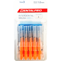 Interdental Size 3 Small Toothbrush (10pk)