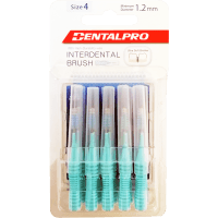 Interdental Size 4 Medium Toothbrush (10pk)