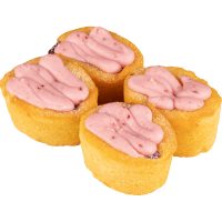 Raspberry Friands (4pk)