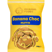 Banana Chocolate Muffin Wrapped (140g)