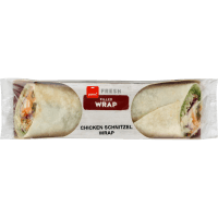 Chicken Schnitzel Deli Wrap (185g)