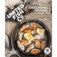 Blanched Mussel Meat Broken IQF New Zealand Greenshell Mussels (1kg)