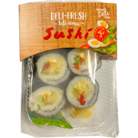 Fresh Vegetarian Sushi (6pk)