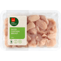 Diced Chicken Breast (450g)