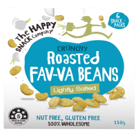 Lightly Salted Crunchy Roasted Fav-va Beans (150g)