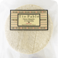 Green Jalapeno Corn Tortillas (12pk)