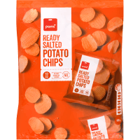 Ready Salted Potato Chips Snack Packs (10 x 18g)