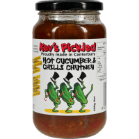 Hot Cucumber & Chilli Chutney (400g)