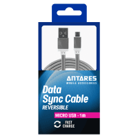 Micro USB Reversable Data Sync Cable 1 Metre (ea)