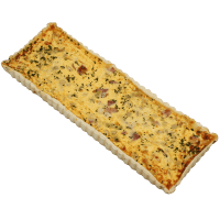 Bacon & Onion Family Quiche (1ea)