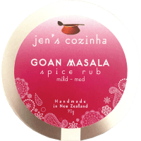 Goan Masala Mild - Medium Spice Rub (90g)