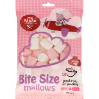 Pink & White Bite Size Mallows (200g)