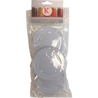 8cm Perserving Jar Lids (3pk)